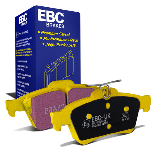 EBC Yellowstuff Rear Pads — Ford Focus & Volvo — DP41749R