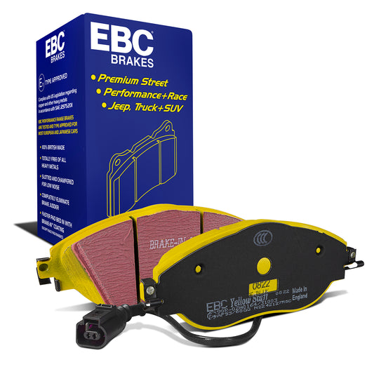 EBC Yellowstuff Front Pads — VW Golf GTI/R & Audi S3 — DP42127R