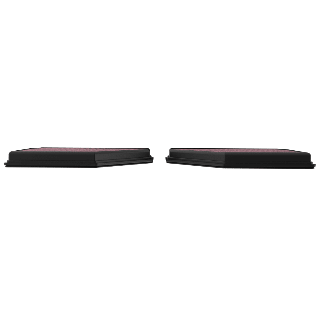 K&N 33-5144 panel filter side profile