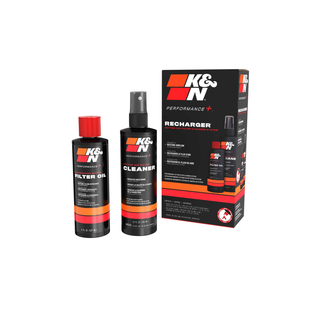 K&N air-filter cleaner and filter oil kit