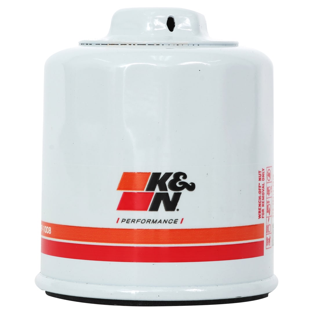 K&N HP-1008 oil filter included in this bundle