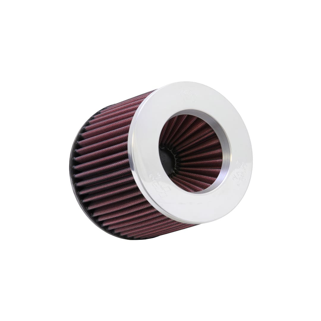 K&N RR-3003 Reverse Conical Universal Air Filter — 76mm — official K&N product photograph